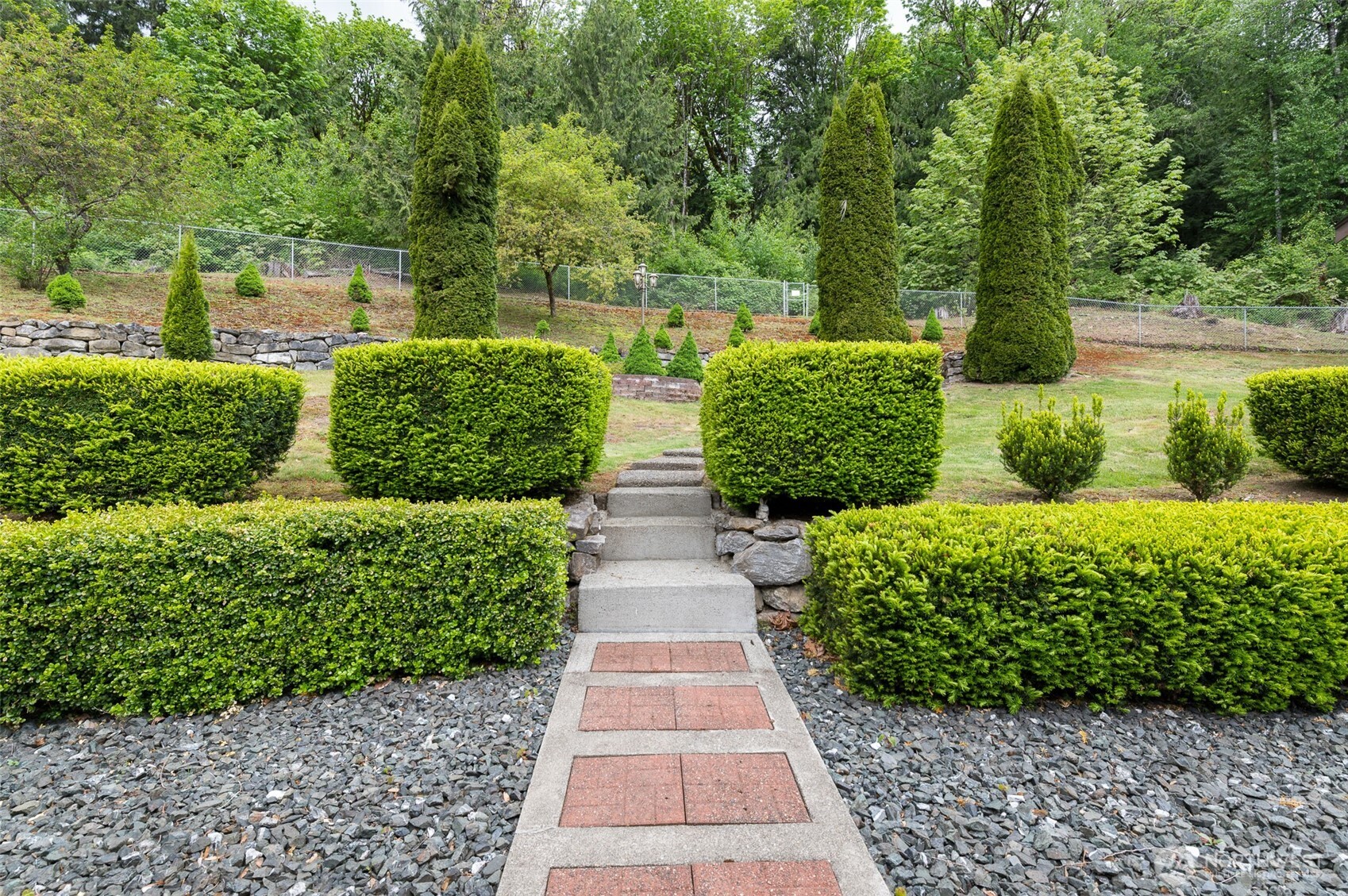 5860 Bell Creek Road Deming, WA 98244 - Photo 31 of 39 a view of a garden with pathway