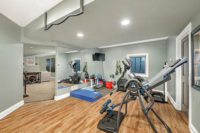 a view of a two chairs in the roof deck