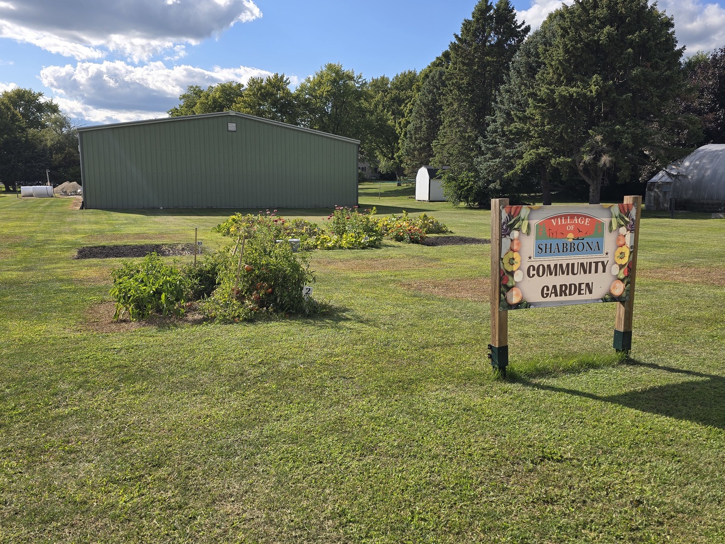 103 West Cherokee Avenue Shabbona, IL 60550 - Photo 41 of 42 a view of a park with welcome board