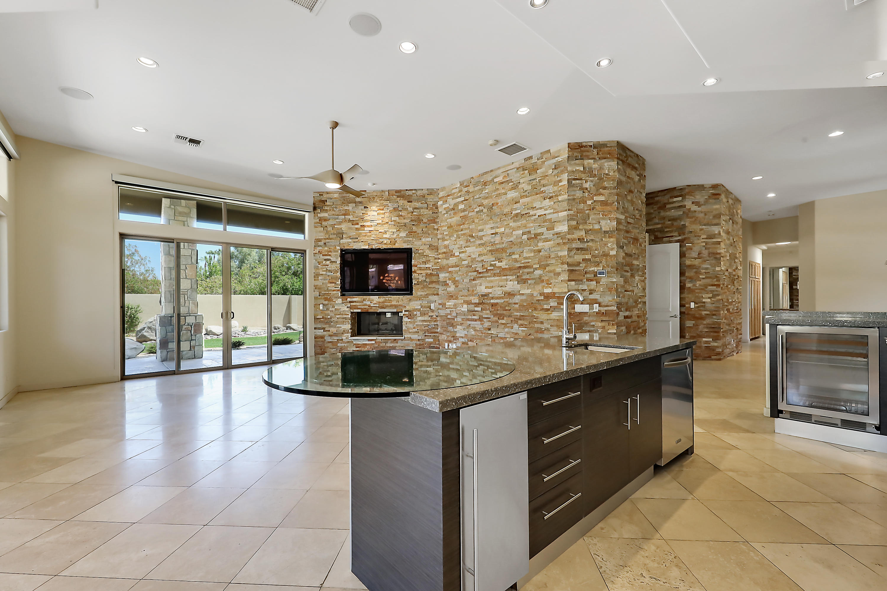 28 Clancy Lane South Rancho Mirage, CA 92270 - Photo 12 of 30 a open kitchen with stainless steel appliances granite countertop a stove and cabinets