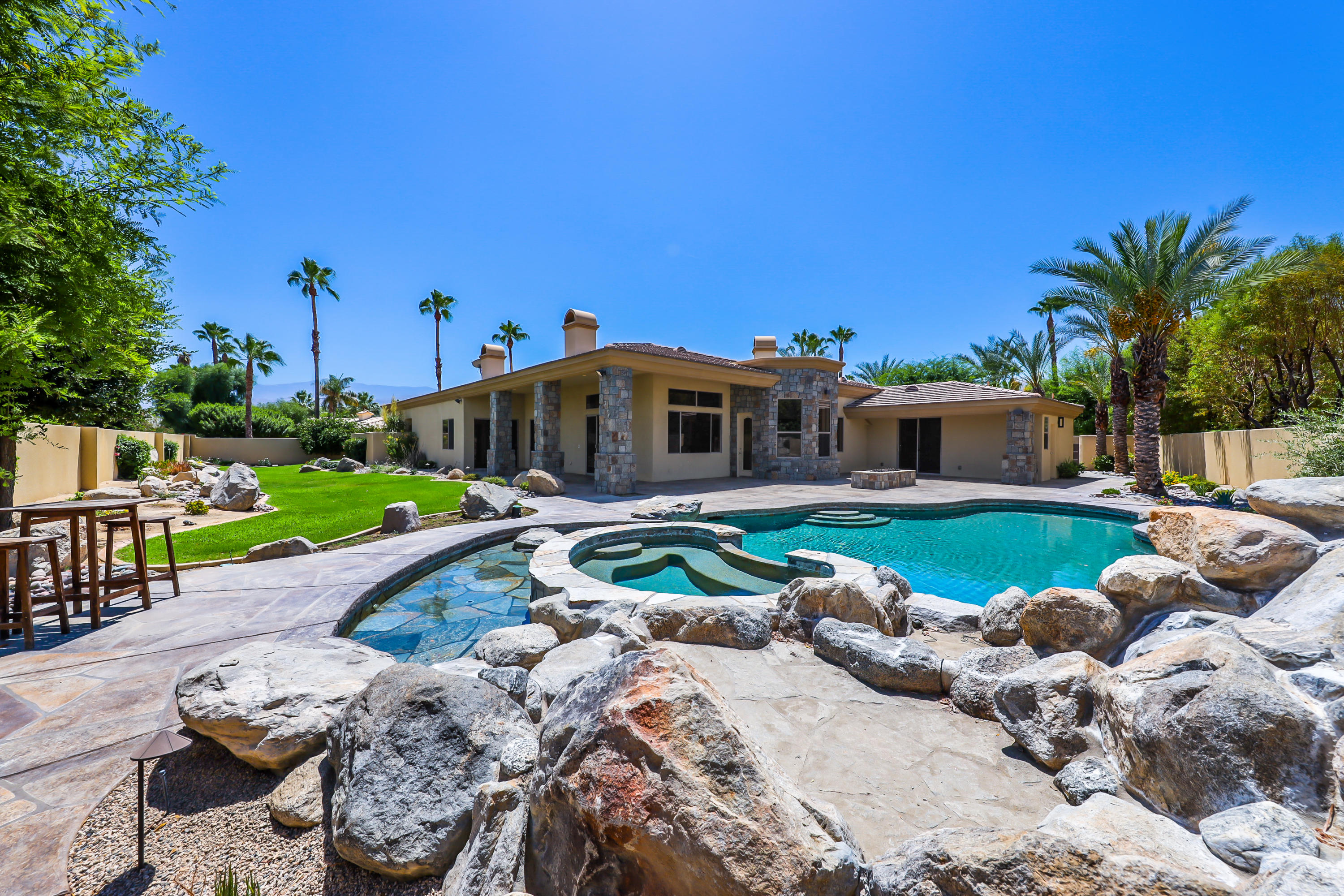 28 Clancy Lane South Rancho Mirage, CA 92270 - Photo 24 of 30 a view of house with outdoor space and sitting area