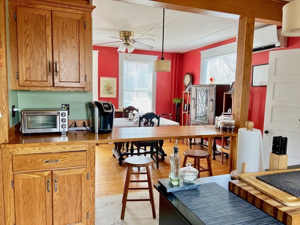 278 Birnam Road Northfield, MA 01360 - Photo 12 of 36 a view of a dining room with furniture window and wooden floor