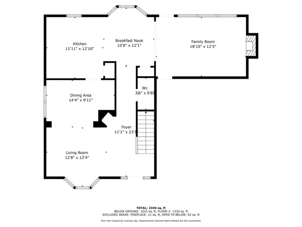 a picture of a floor plan
