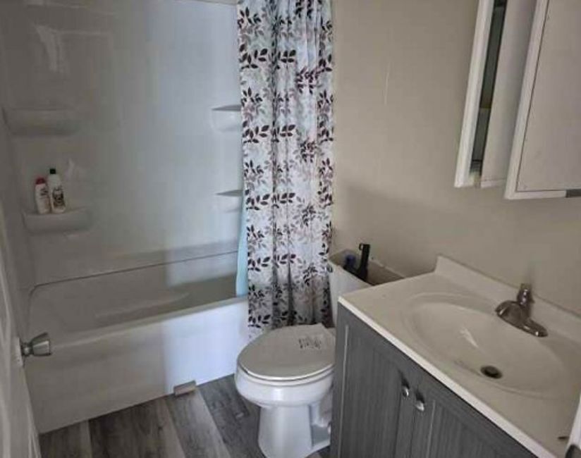 225 Ogden Street Capron, IL 61012 - Photo 11 of 16 a bathroom with a sink a toilet and shower