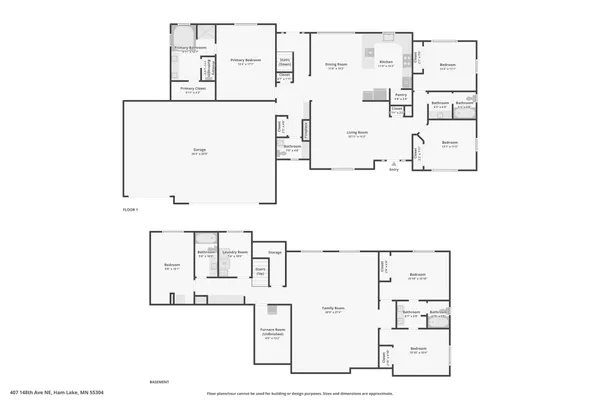 $625,000 | 407 148th Avenue Northeast, Andover, MN 55304