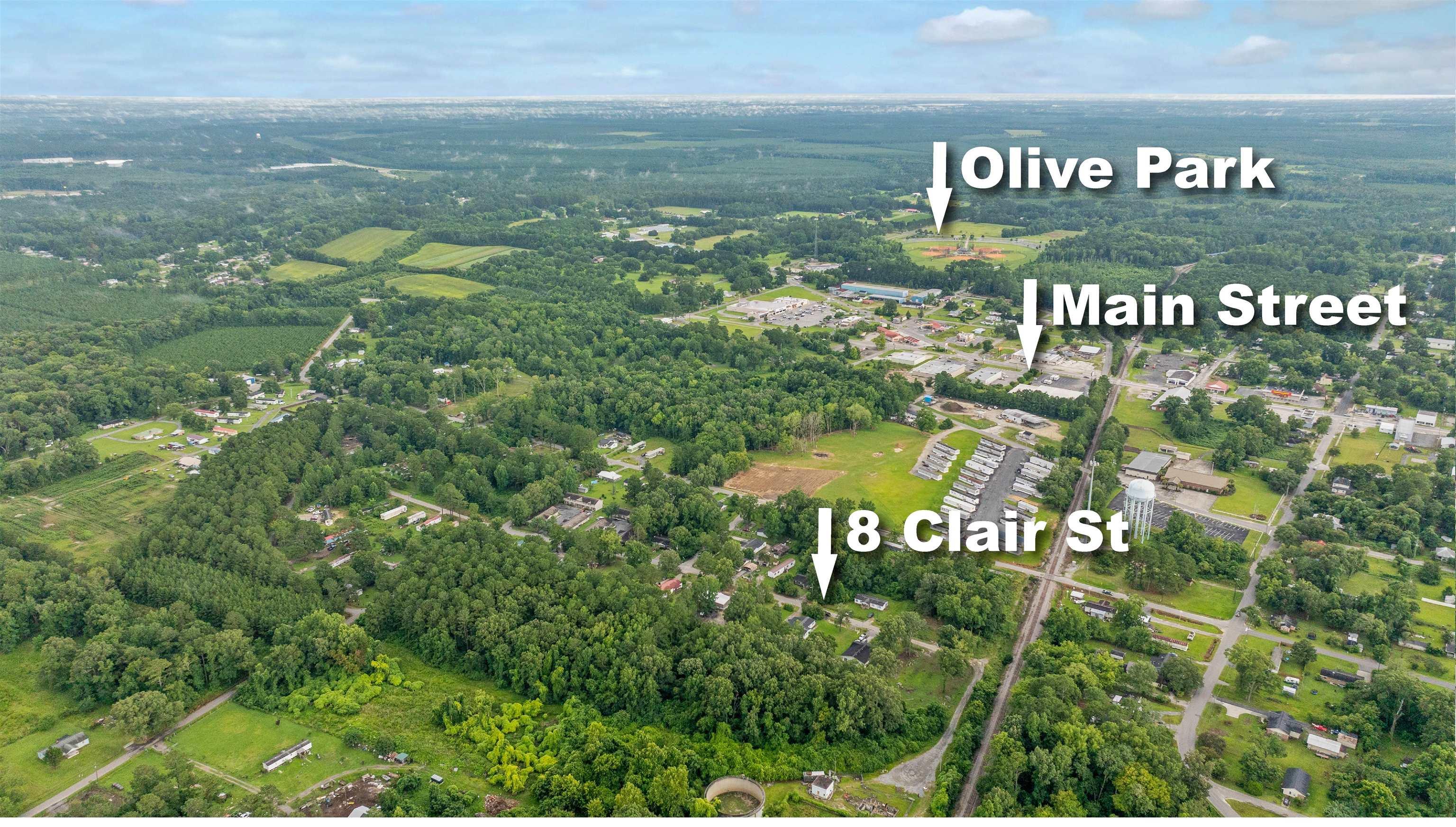 8 Clair Street Andrews, SC 29510 - Photo 11 of 12 Aerial view