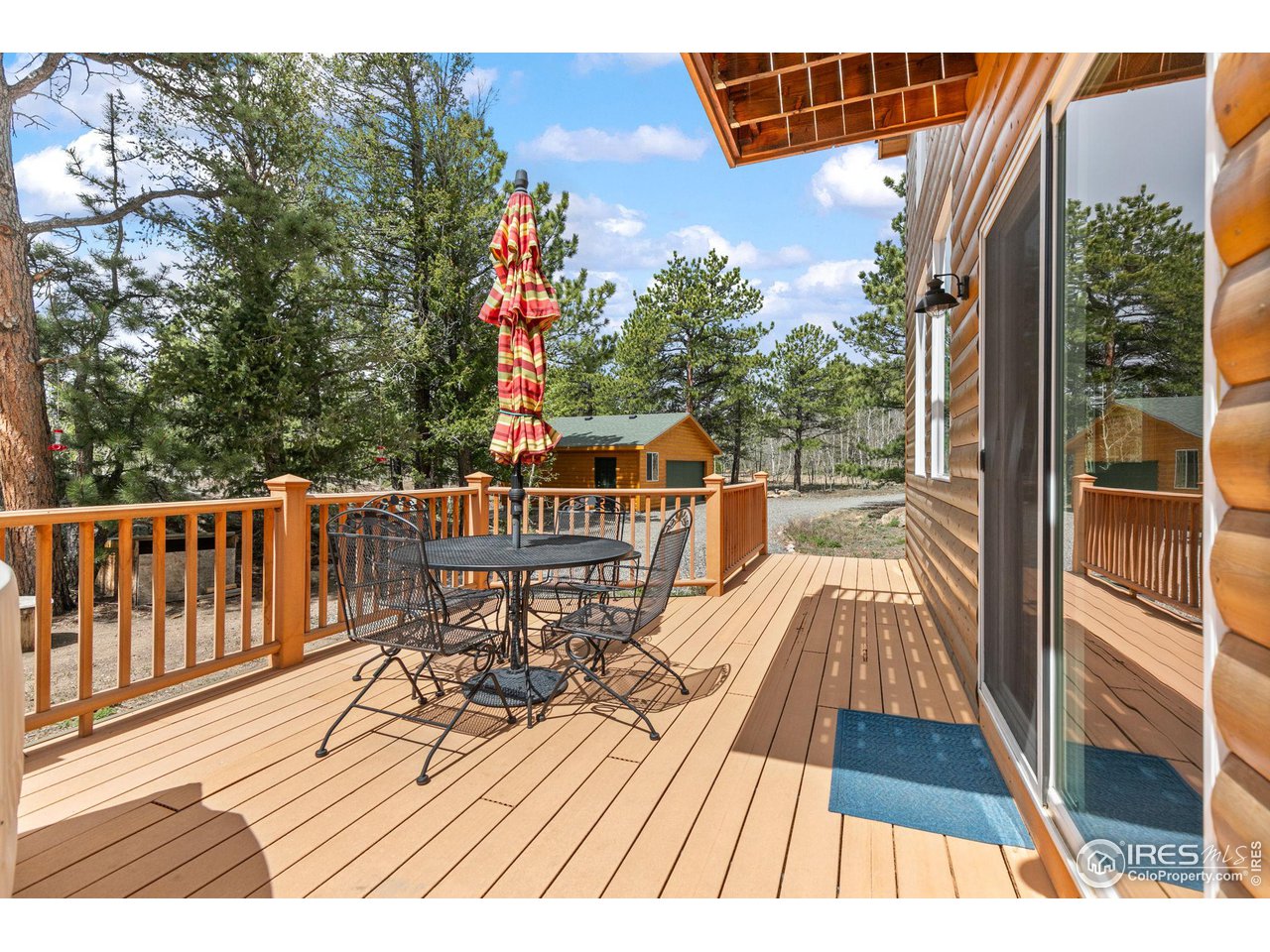 308 Pinon Circle Black Hawk, CO 80422 - Photo 22 of 37 a view of balcony with furniture