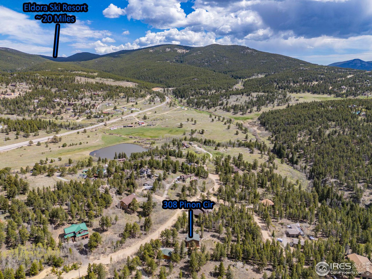 308 Pinon Circle Black Hawk, CO 80422 - Photo 30 of 37 a view of ocean view