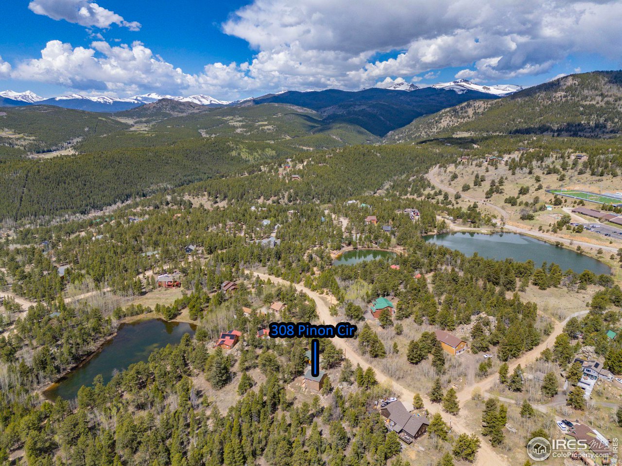 308 Pinon Circle Black Hawk, CO 80422 - Photo 34 of 37 a view of lake with mountain