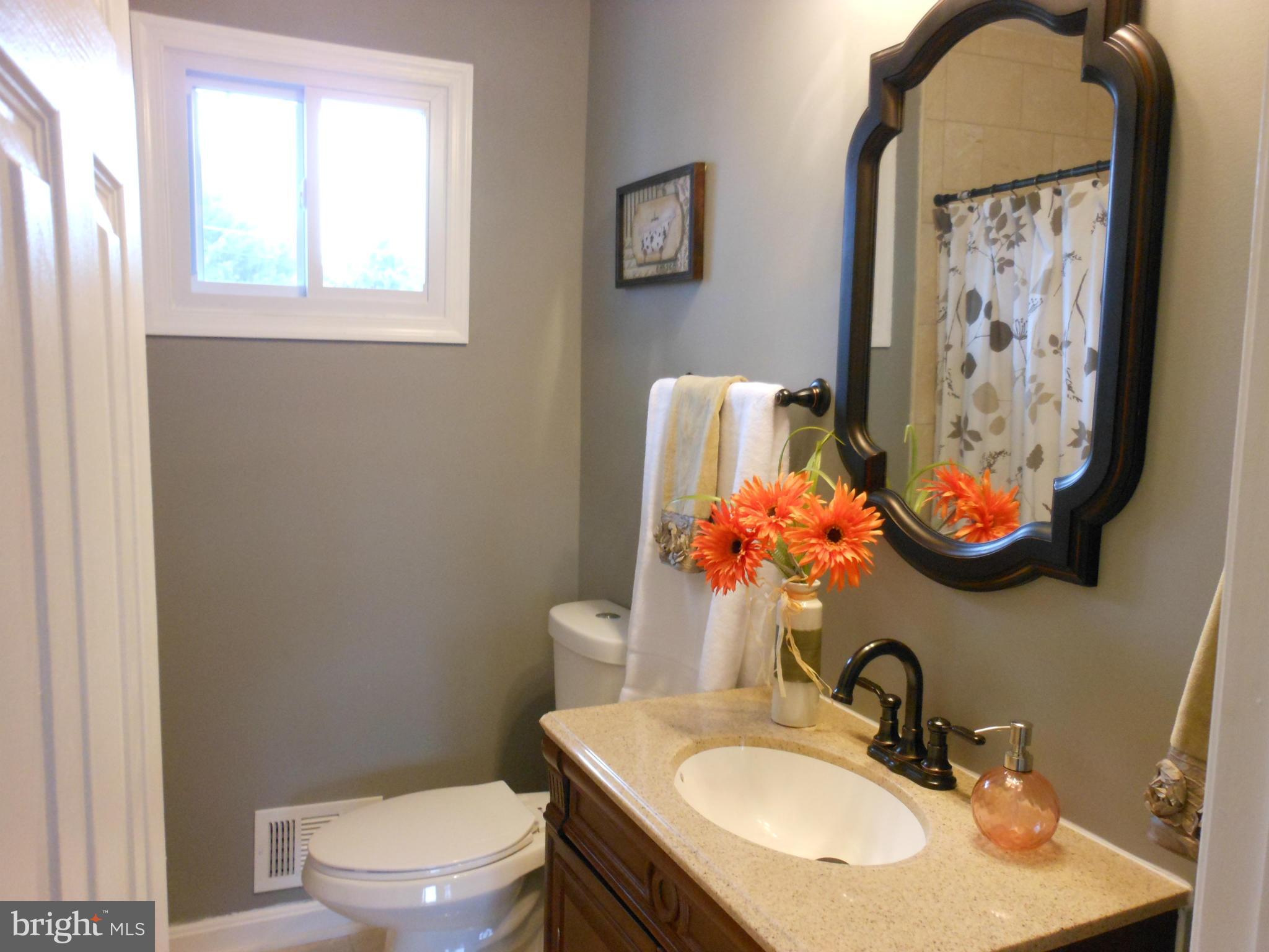 7302 Dooman Road Baltimore, MD 21244 - Photo 11 of 29 a bathroom with a toilet sink and mirror