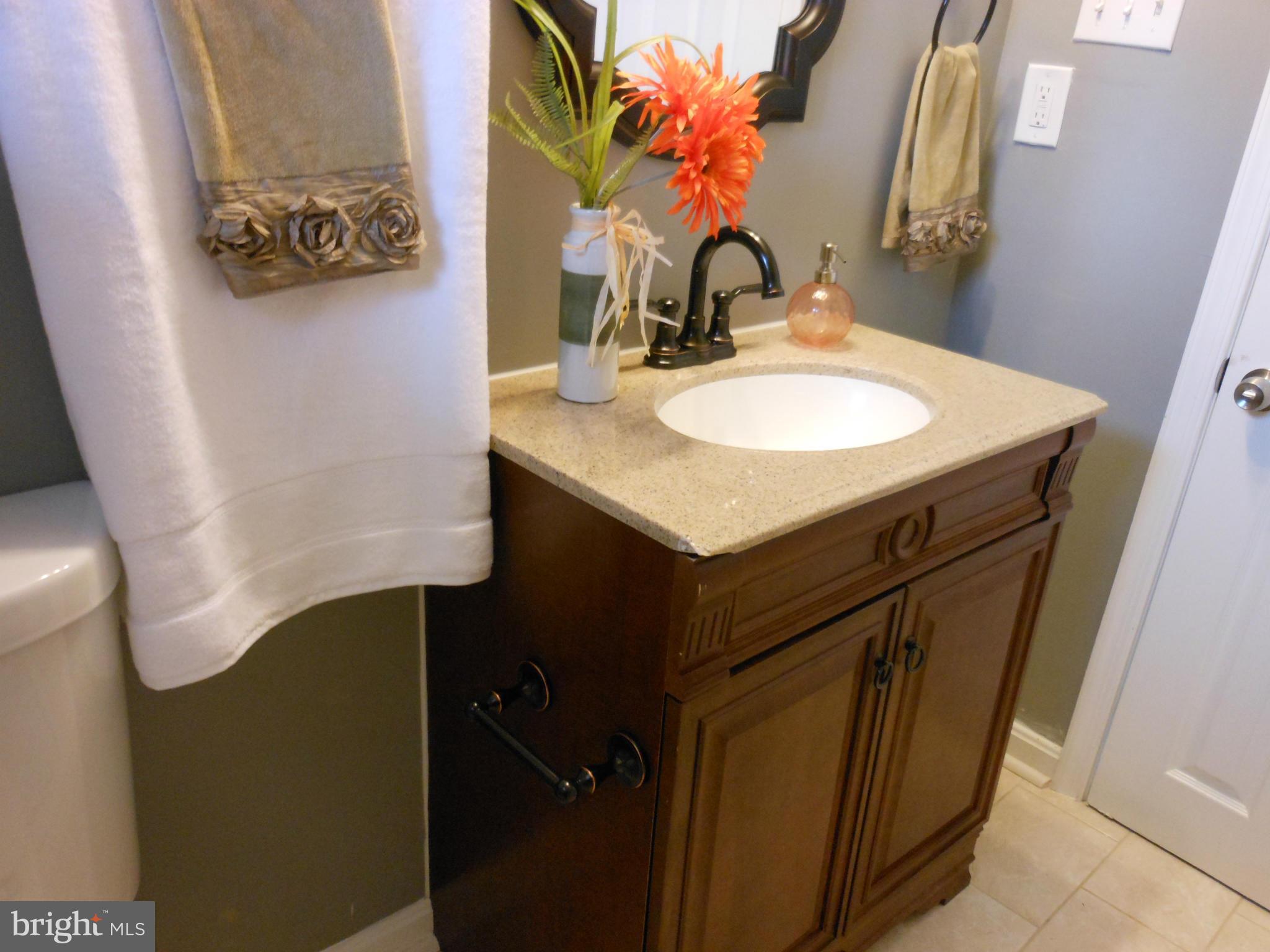 7302 Dooman Road Baltimore, MD 21244 - Photo 14 of 29 a bathroom with a sink and a mirror