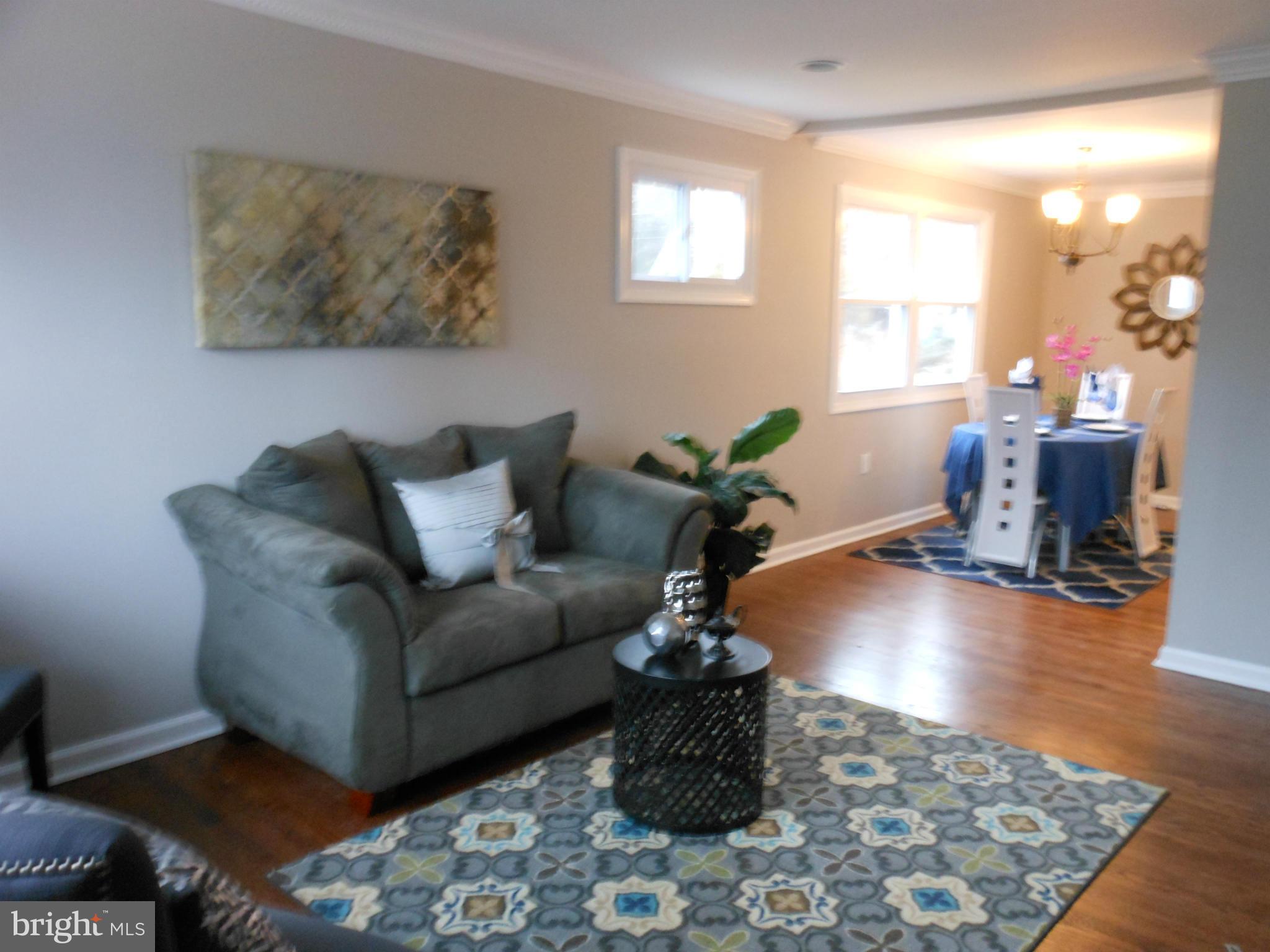 7302 Dooman Road Baltimore, MD 21244 - Photo 4 of 29 a living room with furniture and a potted plant