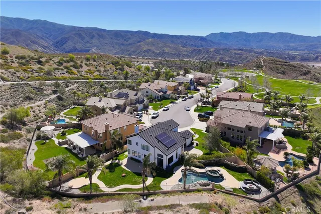 a view of city and mountain view