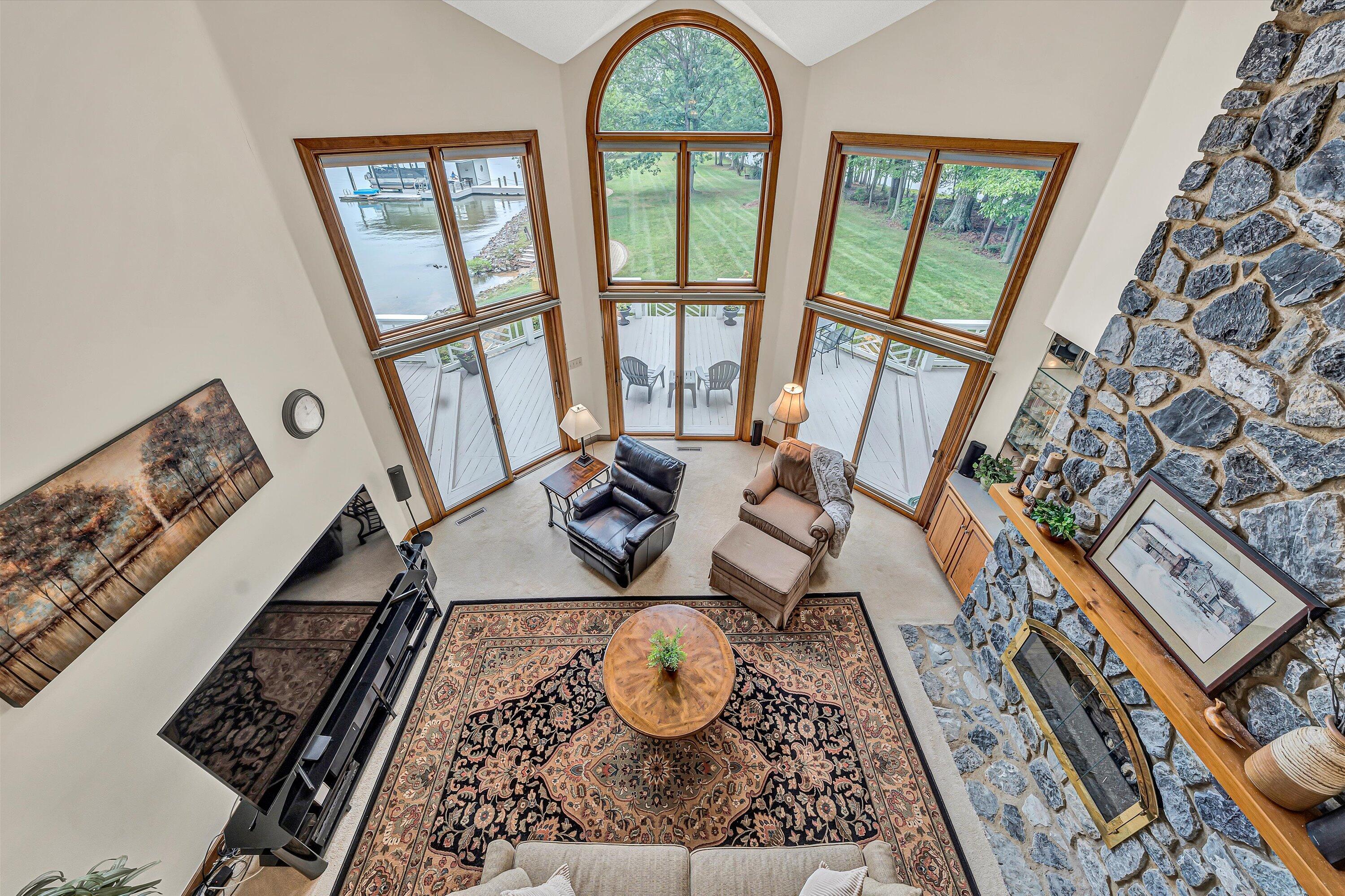 217 Anthony Home Road Huddleston, VA 24104 - Photo 29 of 68 a living room with large window