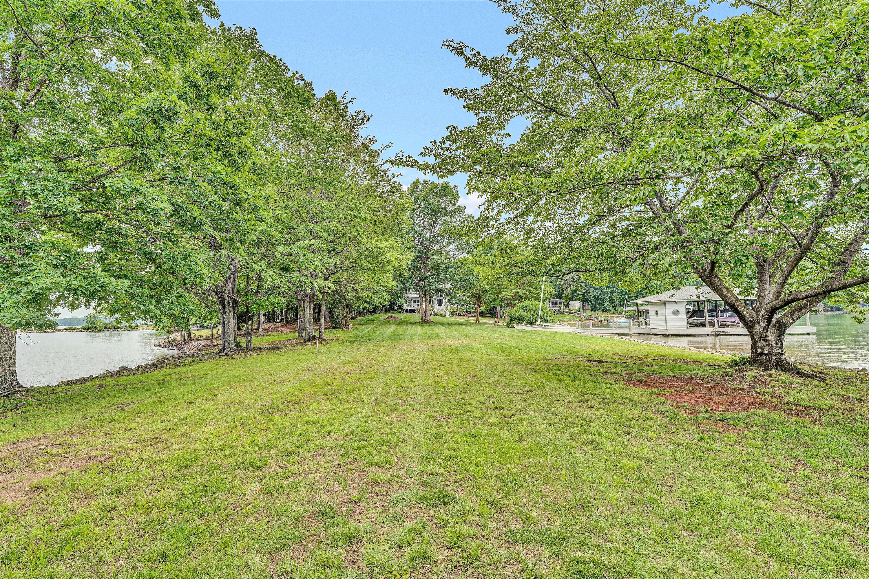 217 Anthony Home Road Huddleston, VA 24104 - Photo 61 of 68 a view of swimming pool with an outdoor space and seating area