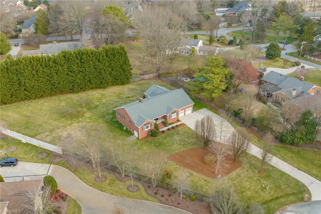 9 Pilot Circle Greensboro, NC 27407 - Photo 46 of 50 Patio with Views of Backyard Privacy!