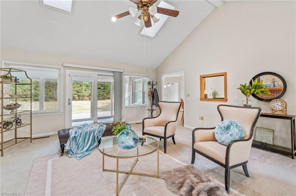 9 Pilot Circle Greensboro, NC 27407 - Photo 9 of 50 Skylights + Sun Room allow plenty of streaming, natural Light!