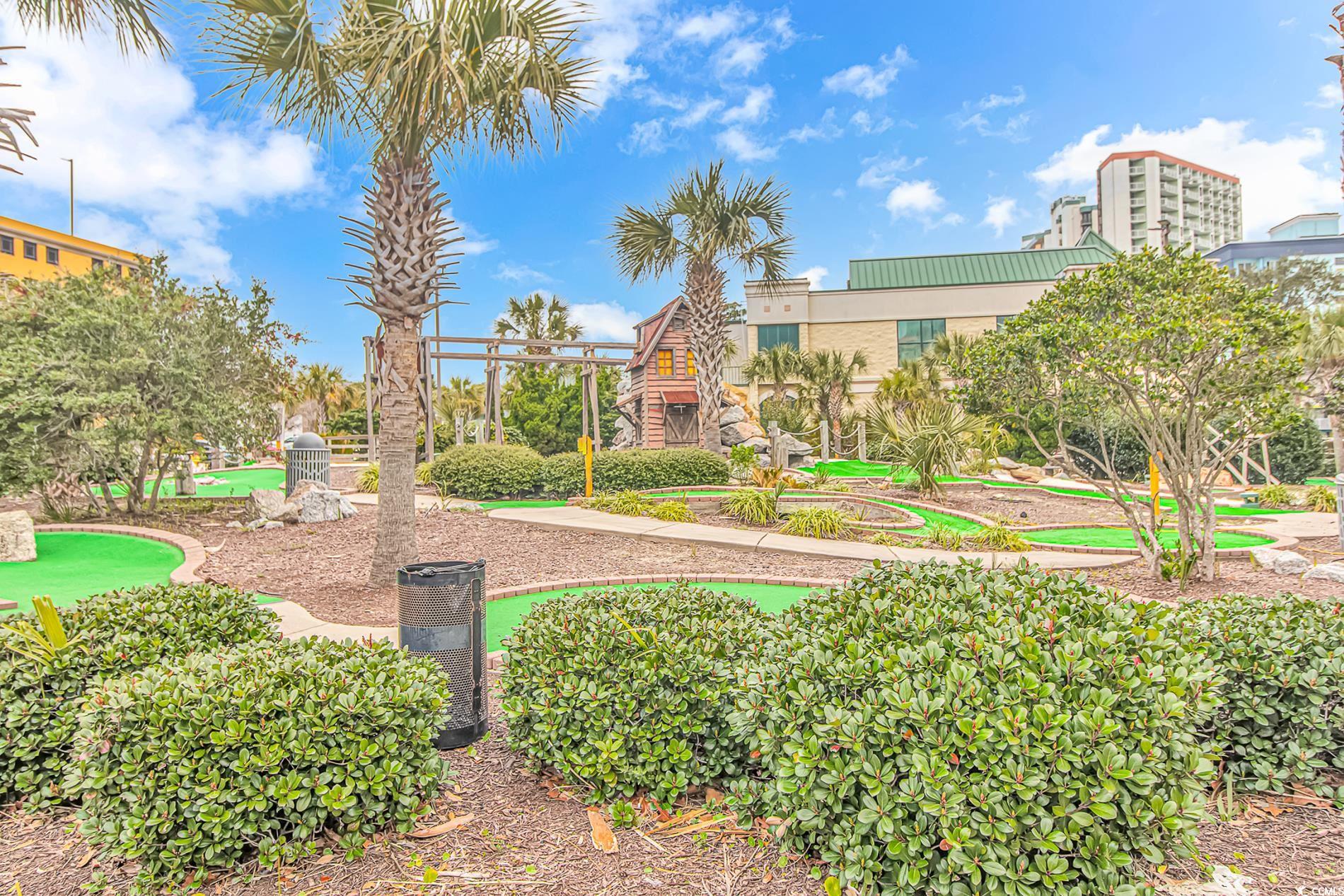2600 North Ocean Boulevard, Unit 1715 Myrtle Beach, SC 29577 - Photo 20 of 34 View of community with a putting green