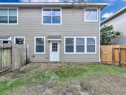 a view of front of a house with a window