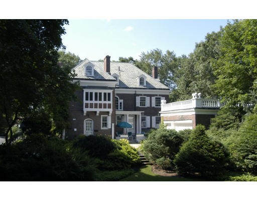 59 Wachusett Road Newton, MA 02467 - Photo 6 of 14 a front view of a house with a garden