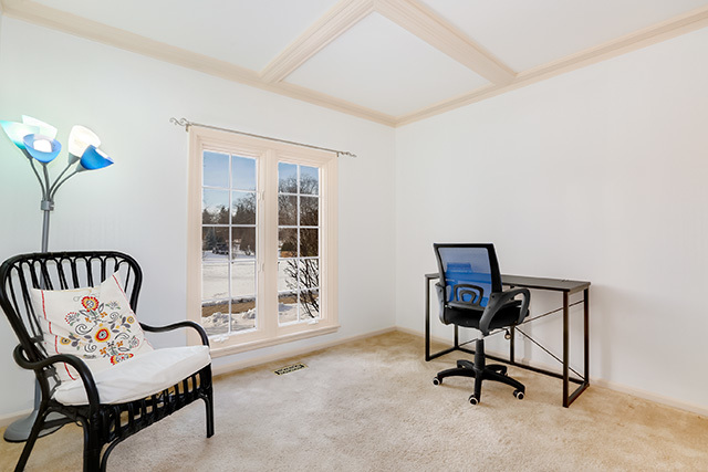 225 Ela Road Inverness, IL 60067 - Photo 22 of 49 a view of a workspace with furniture and a window