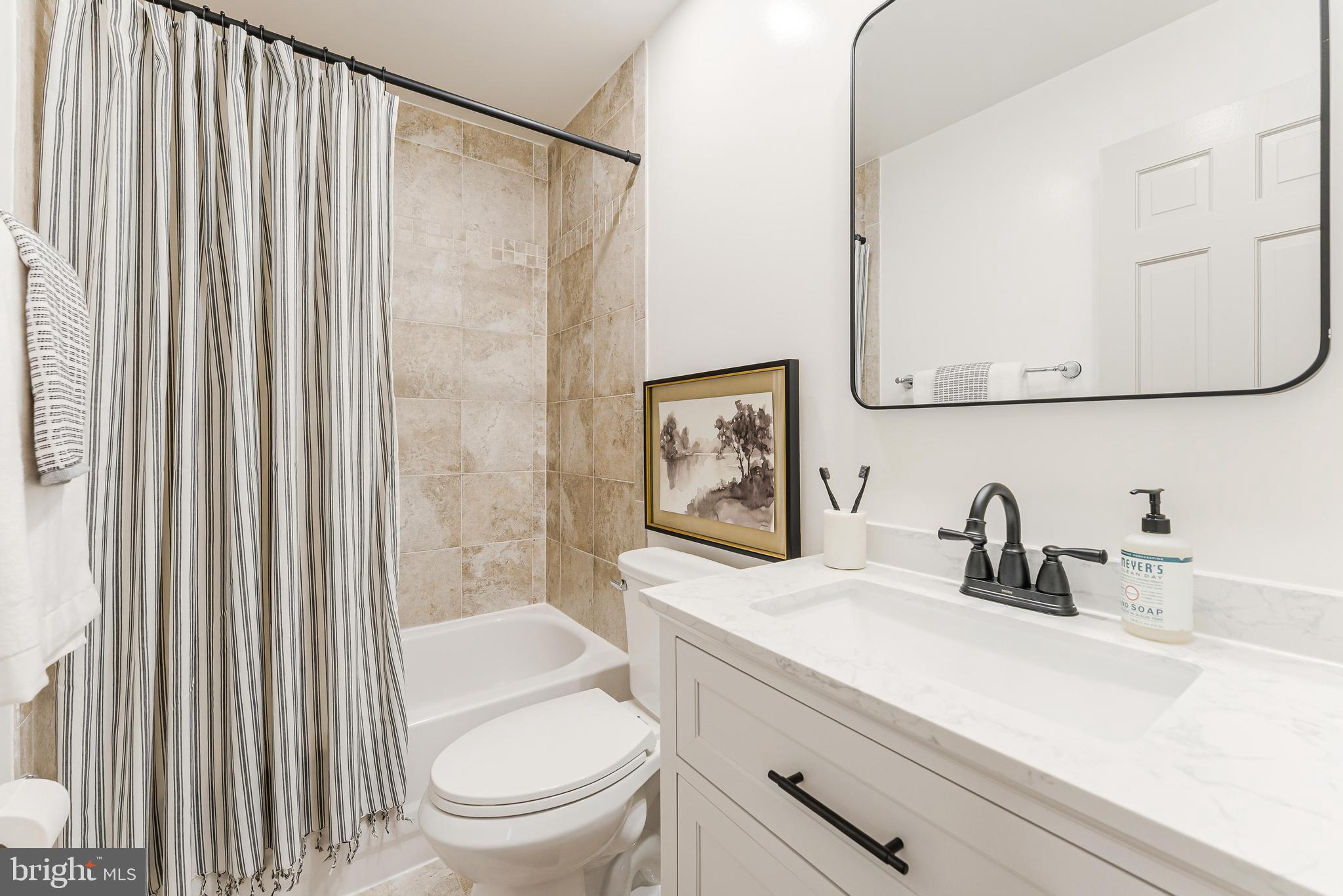 1151 Randolph Road McLean, VA 22101 - Photo 54 of 65 Hall bathroom with new vanity