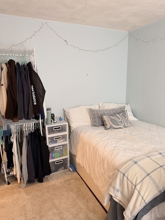 49 Sunset Road, Unit 49 Somerville, MA 02144 - Photo 9 of 24 a bedroom with a bed and a walk in closet
