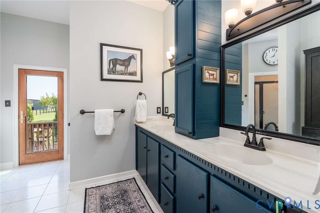 639 Sandy Point Road West Point, VA 23181 - Photo 33 of 45 Primary Bathroom with dual vanity, soaking tub, an