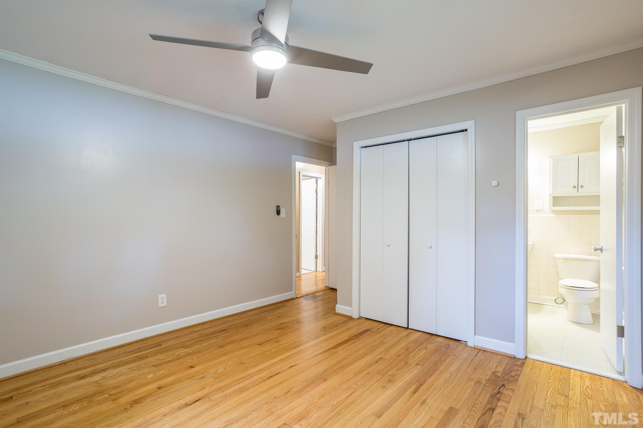 3620 Marsh Creek Road Raleigh, NC 27604 - Photo 17 of 25 a view of empty room with wooden floor