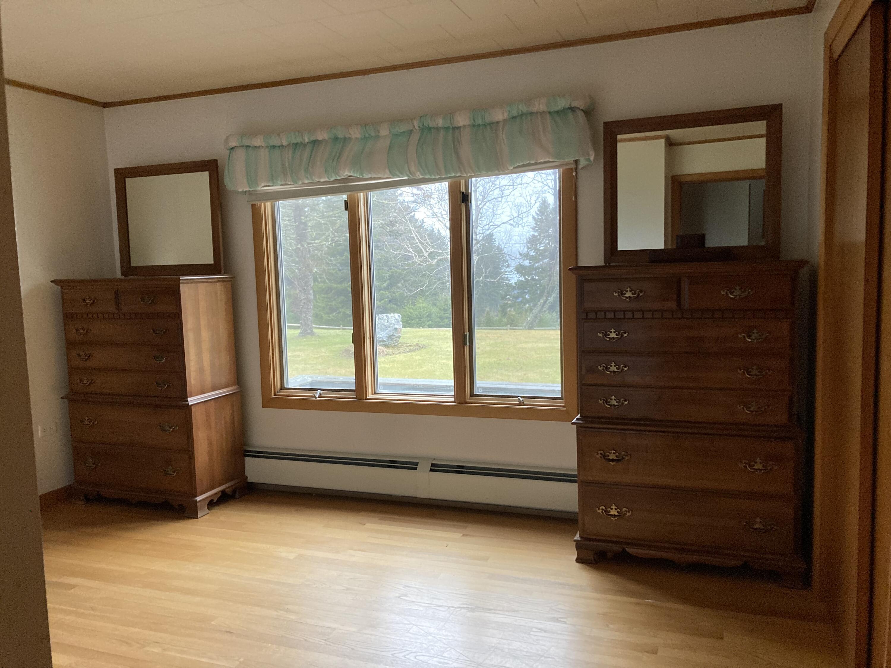 1 Francis Road Steuben, ME 04680 - Photo 19 of 30 Large west face & bay window in bedroom.