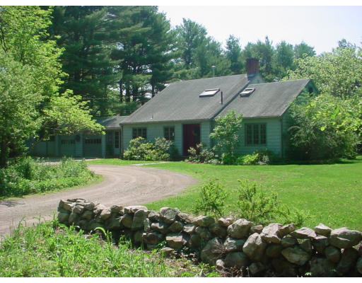 7 Depot Road Boxford, MA 01921 - Photo 2 of 3 a aerial view of a house with garden
