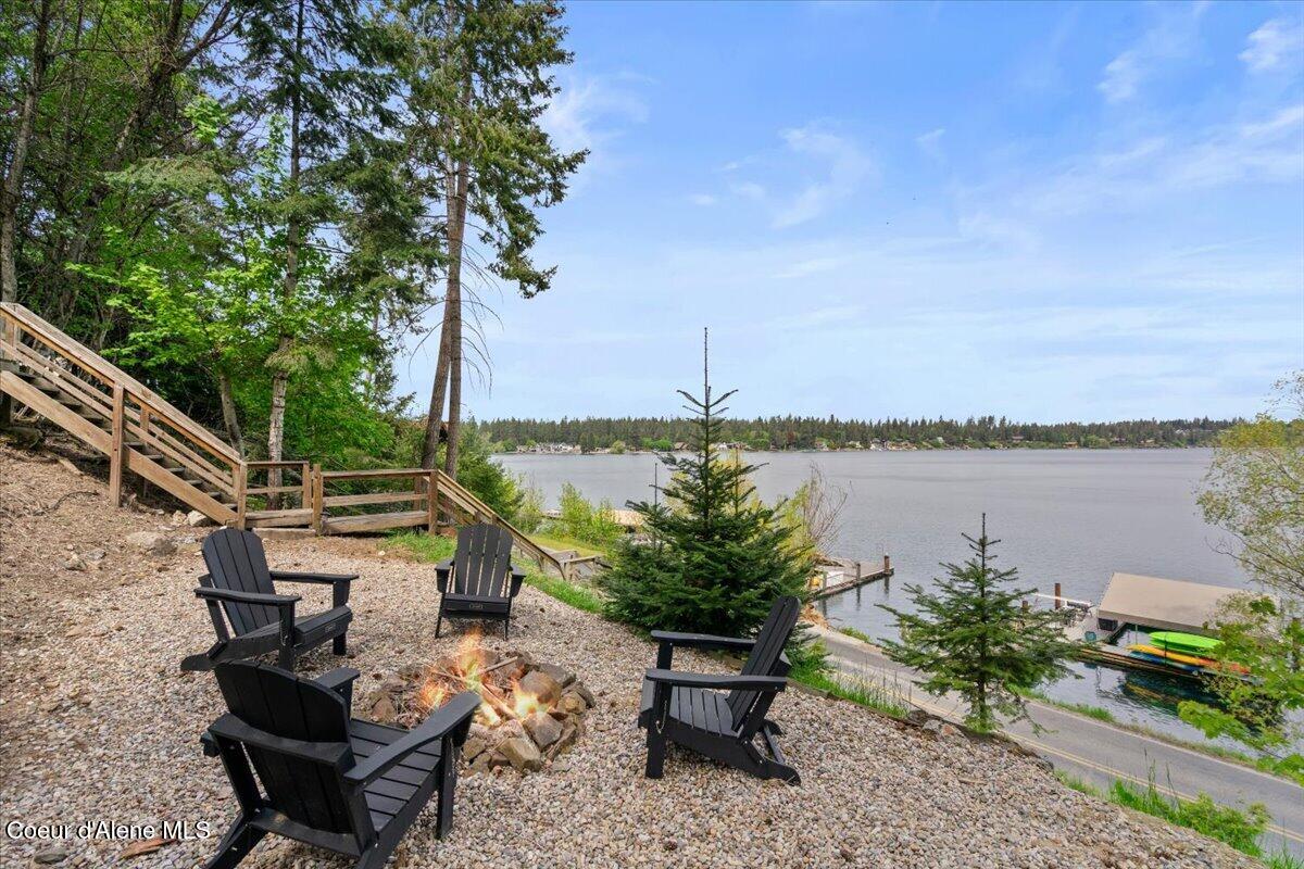 2937 East Upper Hayden Lake Road Hayden, ID 83835 - Photo 35 of 50 Firepit