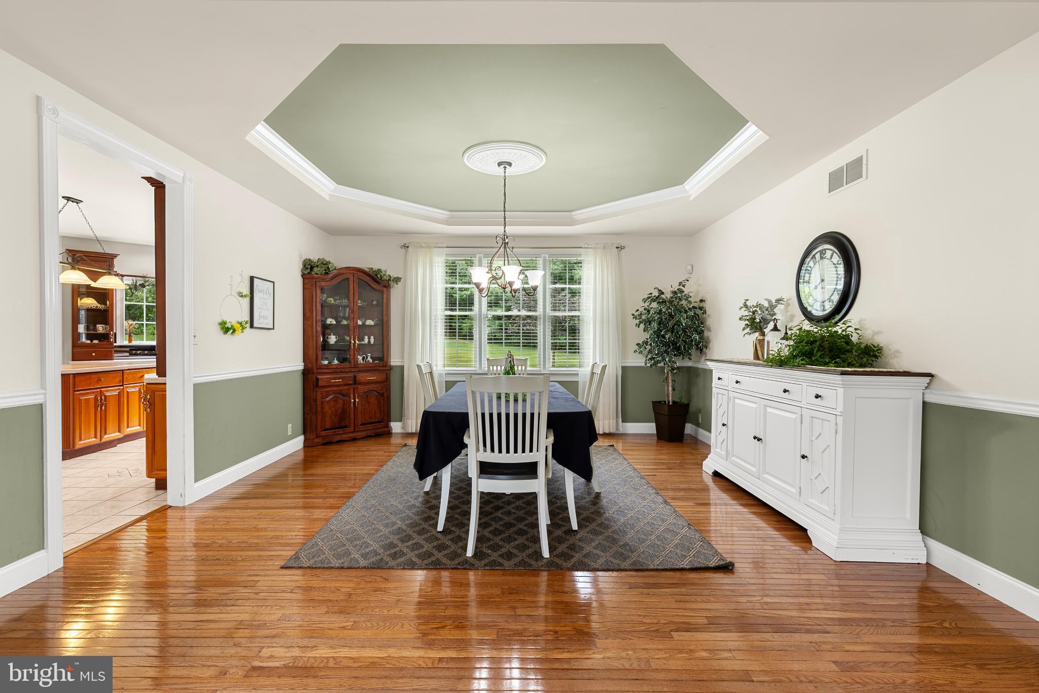 127 Beacon Light Road Coatesville, PA 19320 - Photo 29 of 99 Elegant dining space with pan ceiling to the right
