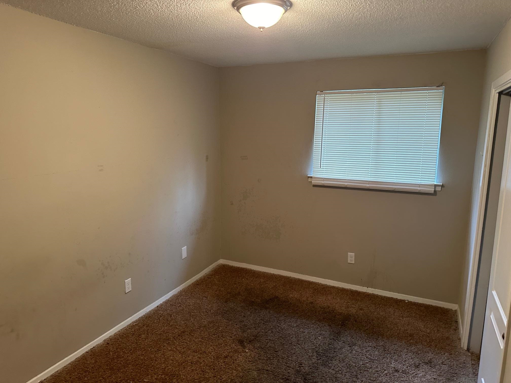4423 Sumners Wells Road Memphis, TN 38118 - Photo 5 of 8 Spare room with a textured ceiling and carpet flooring