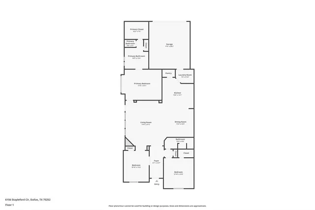a picture of a floor plan