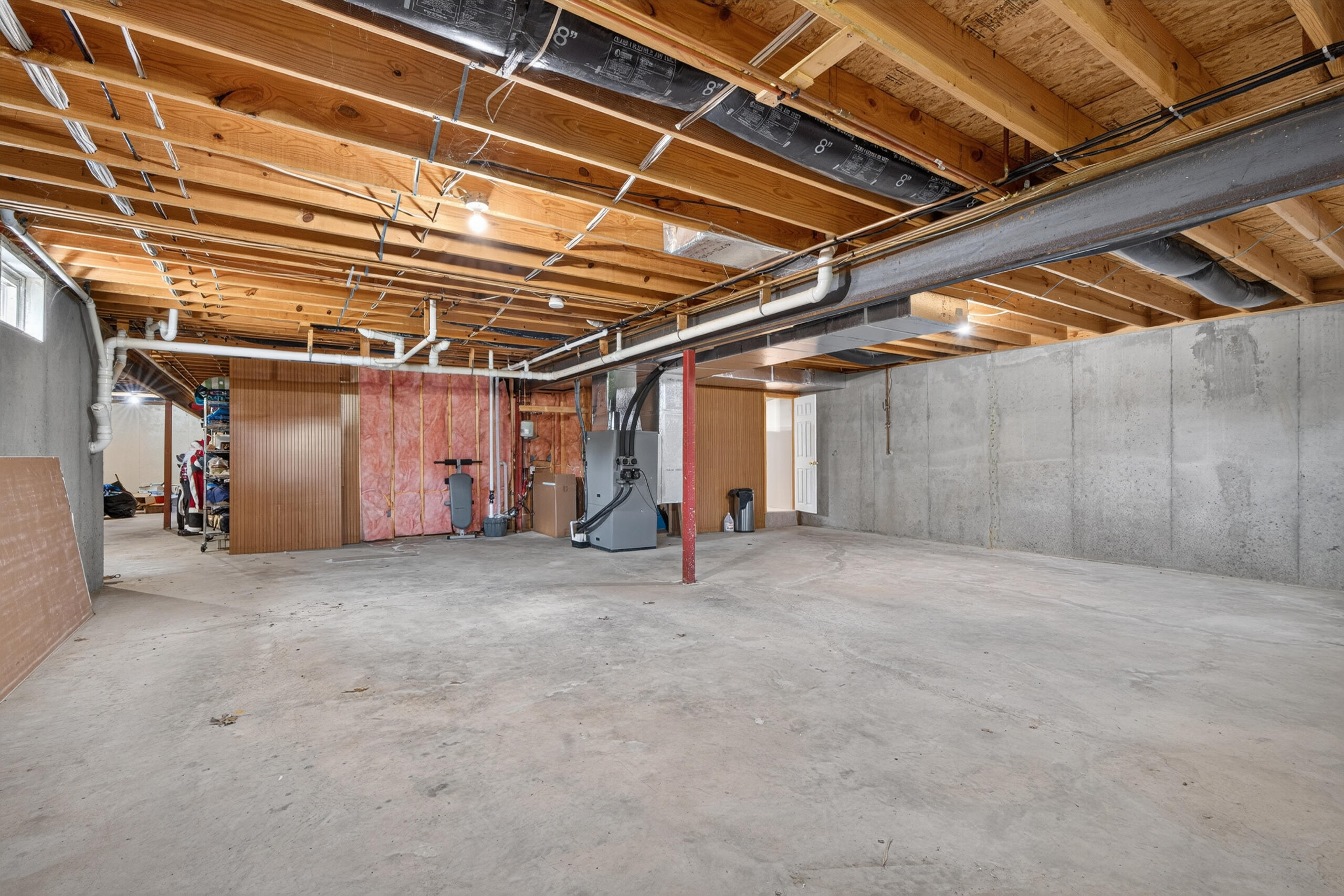 107 Squires Pointe Road Paris, KY 40361 - Photo 41 of 55 Plenty of basement storage space in the unfinished part of the basement.