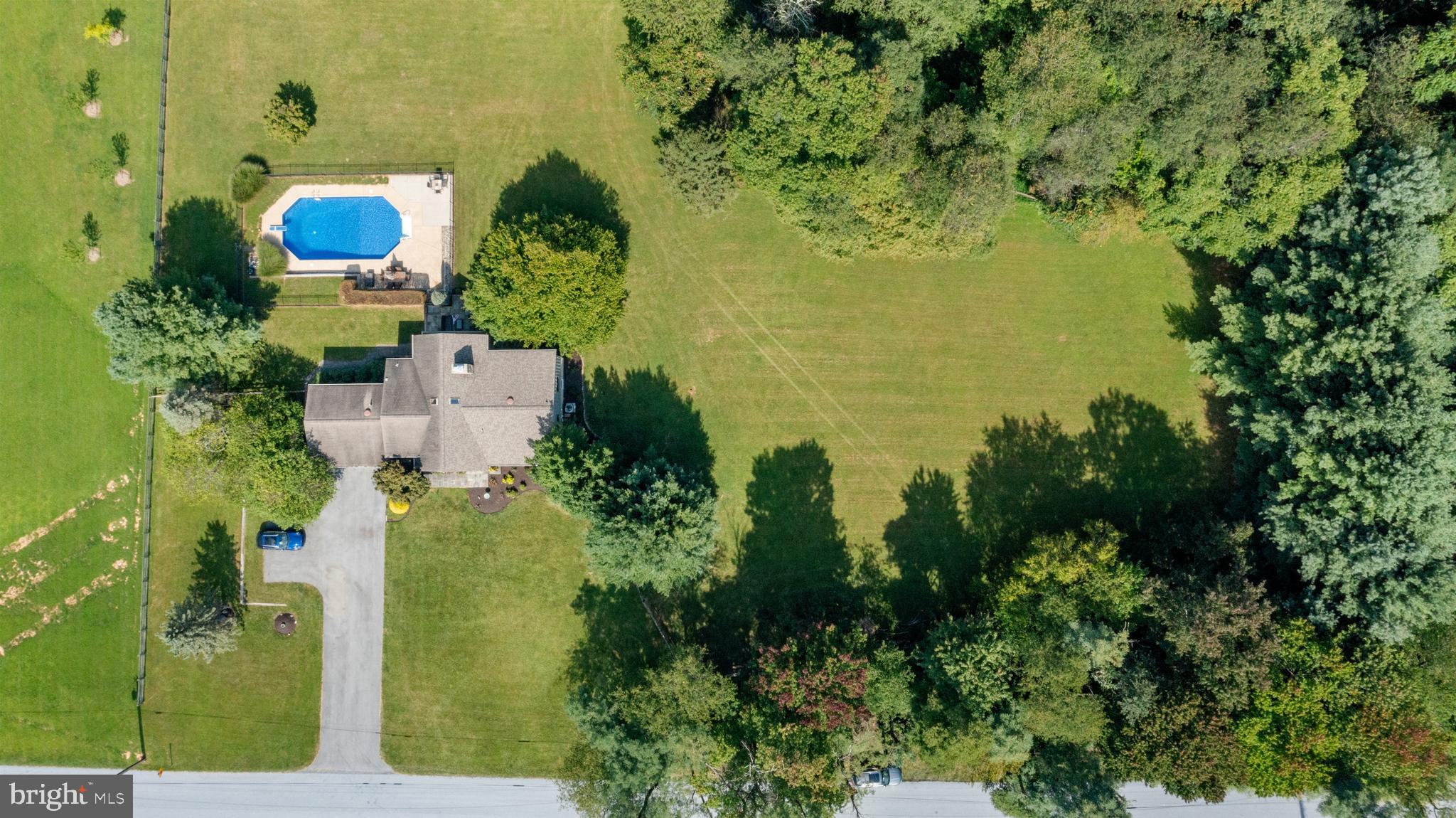1105 Shaffersville Road Mount Airy, MD 21771 - Photo 44 of 46 Ariel View - Stunning Property
