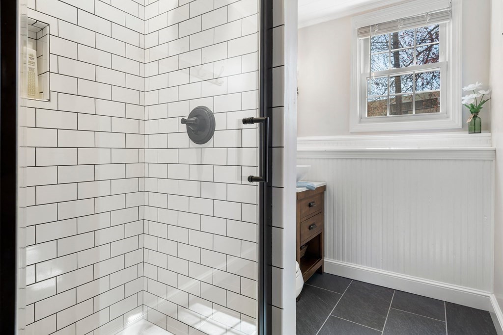 18 Corcoran Road Billerica, MA 01821 - Photo 27 of 40 a bathroom with a shower
