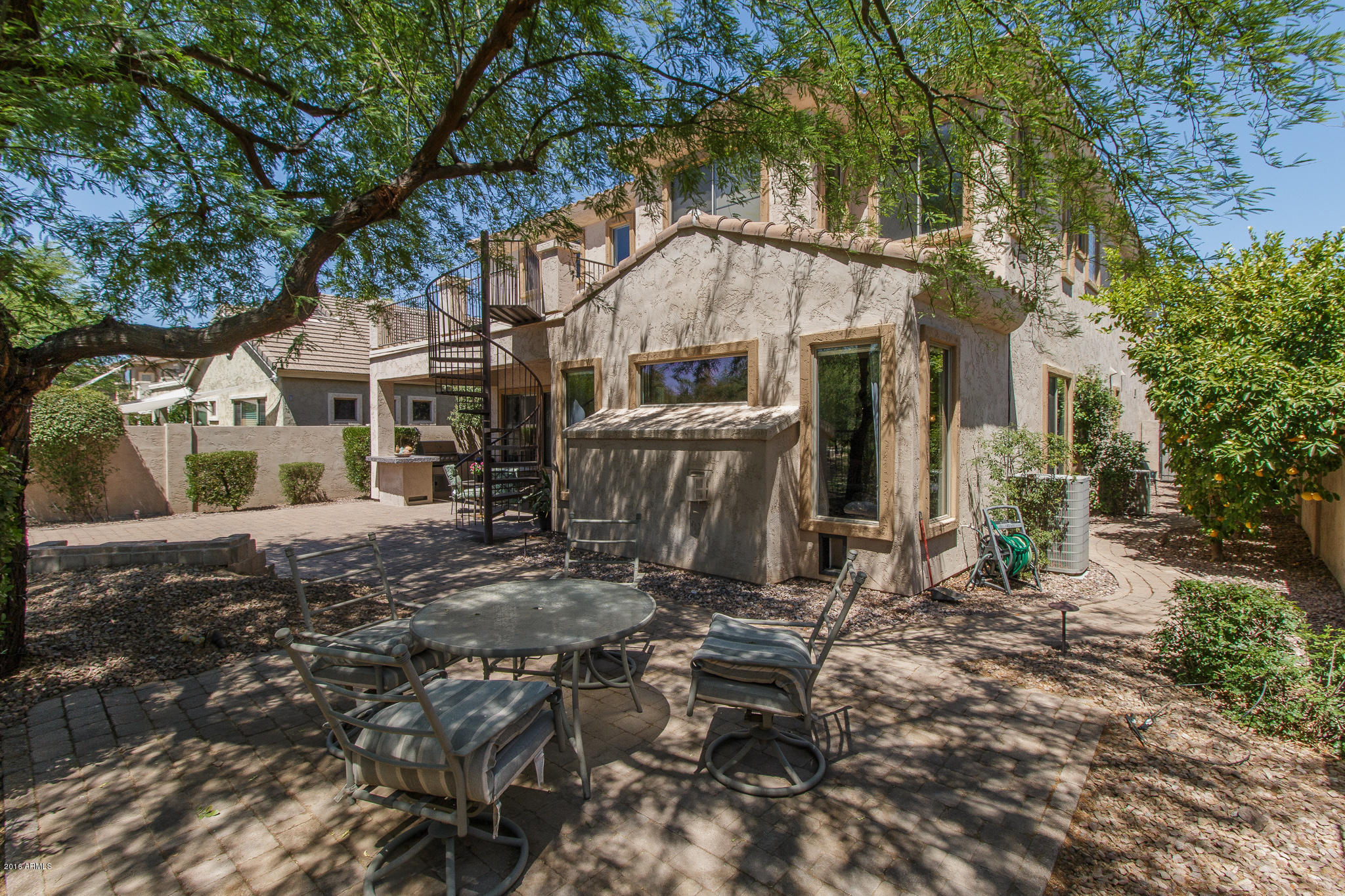 4265 East Buckboard Road Gilbert, AZ 85297 - Photo 31 of 55 31) BACK OF HOME