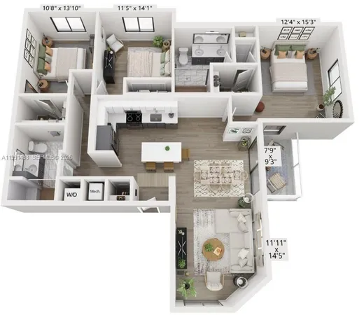 $4,800 | 19401 West Dixie Highway, Unit 206, Miami, FL 33180