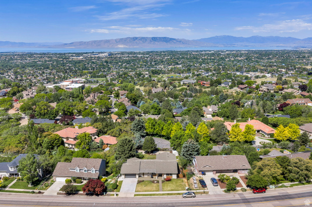 3813 North Foothill Drive Provo, UT 84604 - Photo 68 of 71 Expansive aerial perspective showcasing a residential landscape with mature trees and varied architectural styles
