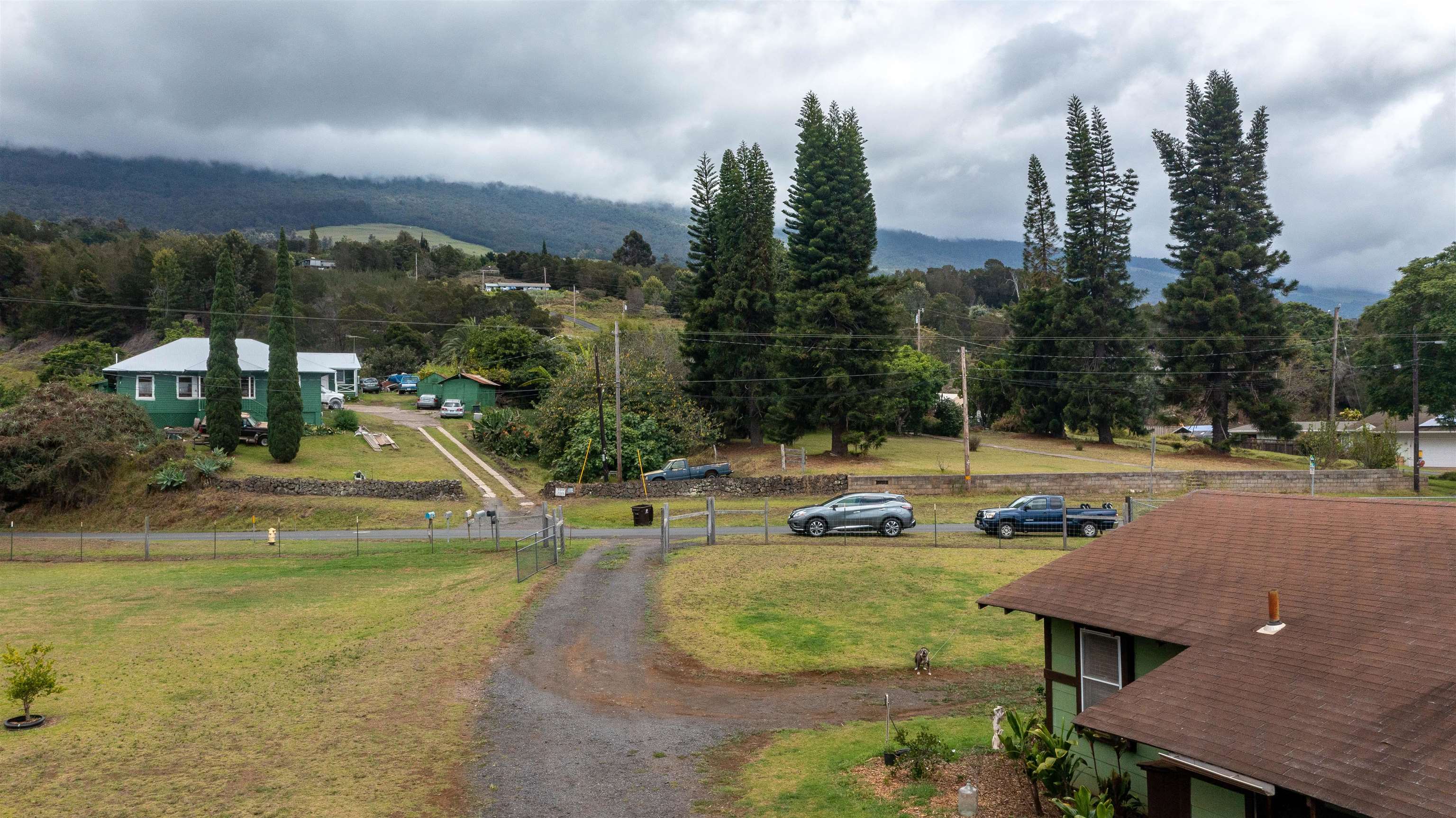 5340 Lower Kula Road Kula, HI 96790 - Photo 21 of 29 a view of a house with yard and swimming pool