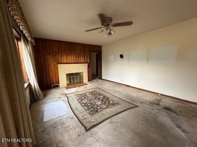 11532 Wilderness Road Ewing, VA 24248 - Photo 7 of 20 Living room w/fireplace