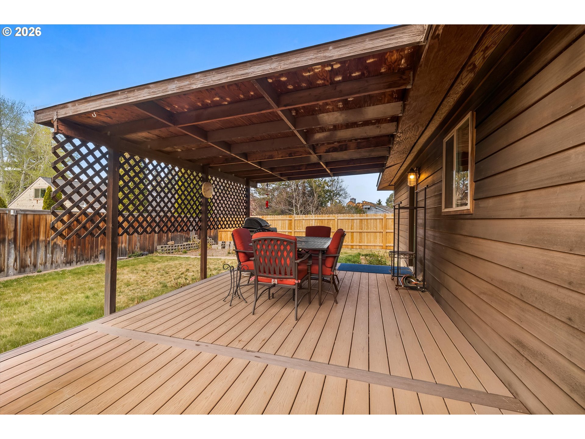 2407 Northeast Libby Place Bend, OR 97701 - Photo 17 of 23 a view of outdoor space with seating space