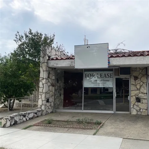 a view of a building with a outdoor space