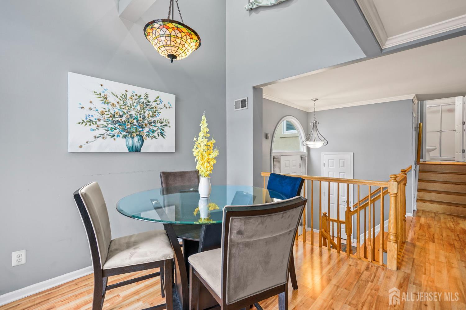 265 Front Street Perth Amboy, NJ 08861 - Photo 20 of 38 a view of a dining room with furniture and wooden floor