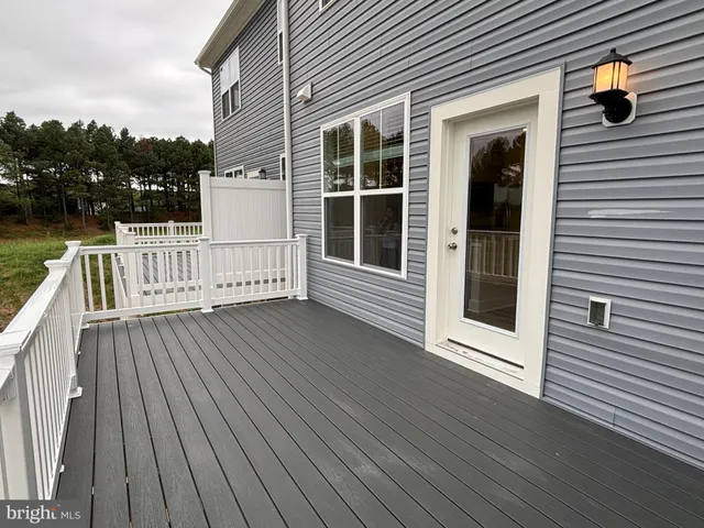 a view of a roof deck