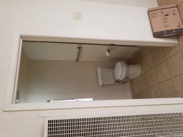 a view of water heater room