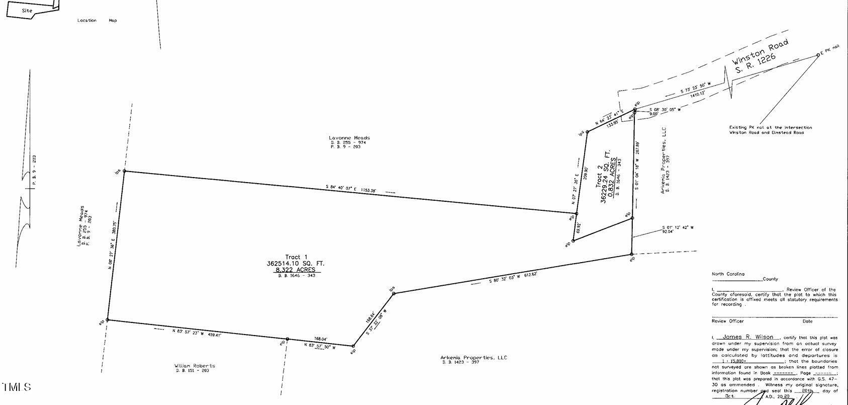 0 Winston Road Creedmoor, NC 27522 - Photo 3 of 21 Survey