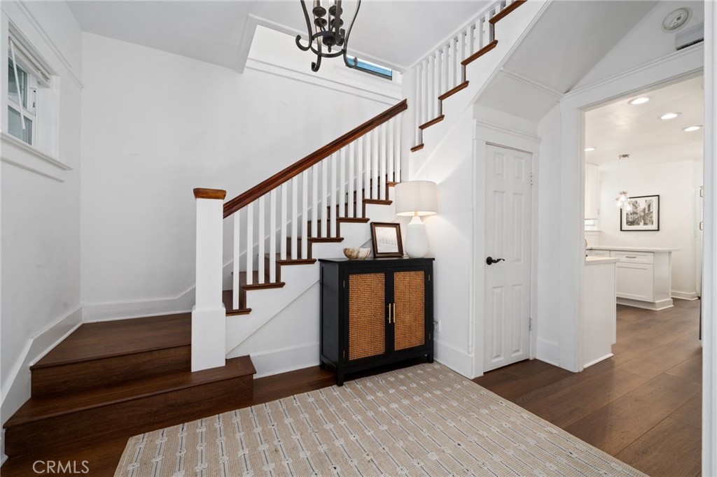 1148 Chestnut Avenue Long Beach, CA 90813 - Photo 19 of 32 a view of entryway with wooden floor and stairs